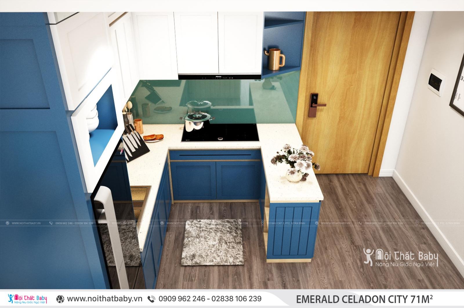 Tổng hợp các mẫu thiết kế nội thất Chung cư Emerald Celadon City